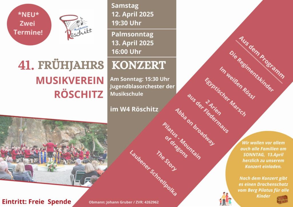 Konzertflyer